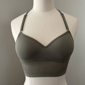 PINK Victoria's Secret Olive Green Cool and Comfy Bralette Sz XS